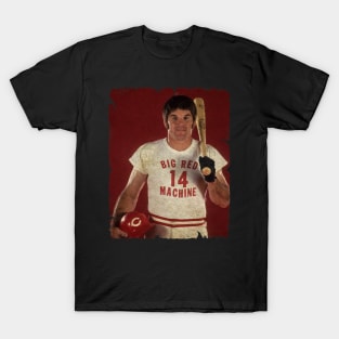 Pete Rose - (Charlie Hustle) T-Shirt